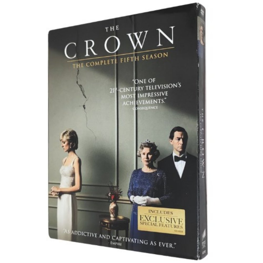 The Crown The Complete Fifth Season 5 (DVD, 2023, 4-Disc Set) Brand New